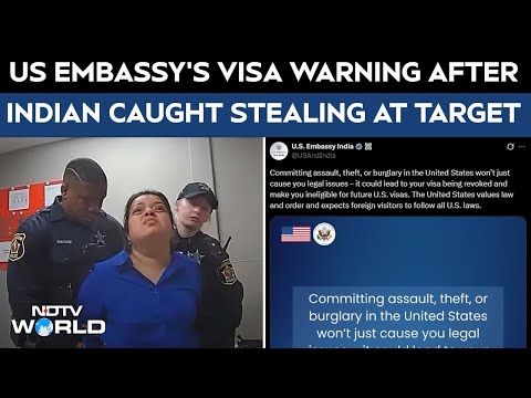 Indian At Target Store | US Embassy's Visa Warning After Indian Caught Stealing From Target Store