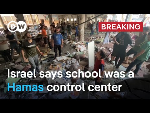Dozens killed in Israeli strike on Gaza school used as shelter | DW News