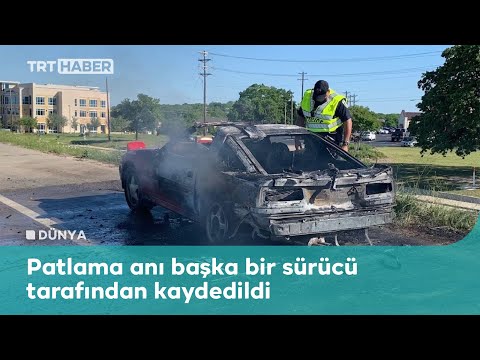 ABD’de otoyolda araç patladı