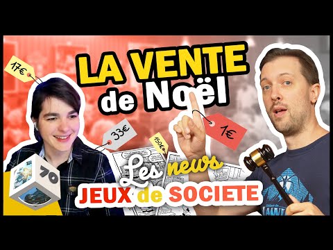 La vente de Noël, Les infos ludiques de début décembre (#70)