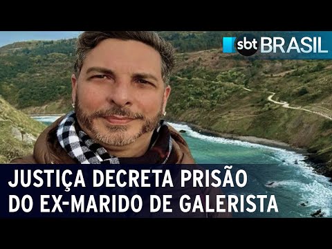 Justiça decreta prisão do ex-marido de galerista morto no Rio de Janeiro | SBT Brasil (10/02/24)