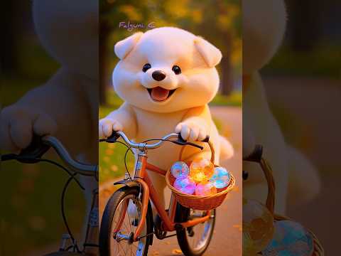 Little Puppy Gets Beautiful Crystal Balls But Then !!!! #Shorts #Cute #Cat #Puppy #Story #Girl