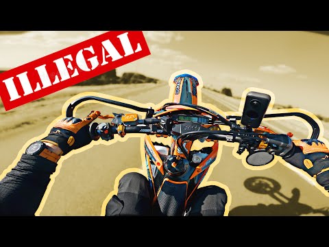 WHEELIES ILLEGAL? (Let me explain) | BLDH SUPERMOTO VLOG