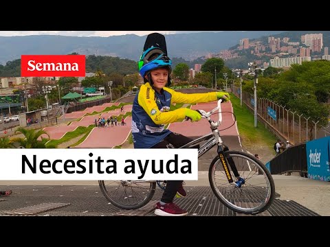 Juan Esteban Giraldo, el joven bicicrosista que tiene un problema de corazón  | Semana noticias