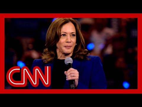 Harris speaks to DNC crowd in Chicago from campaign rally in Wisconsin