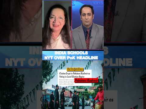 Why India Strongly Objected To NYT's PoK Headline