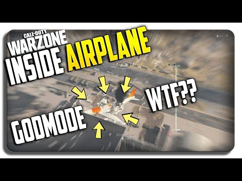 *Wallbreach INSIDE/UNDER AIRPLANE* Warzone *GODMODE* invincibility GLITCH! Easy XP Glitch