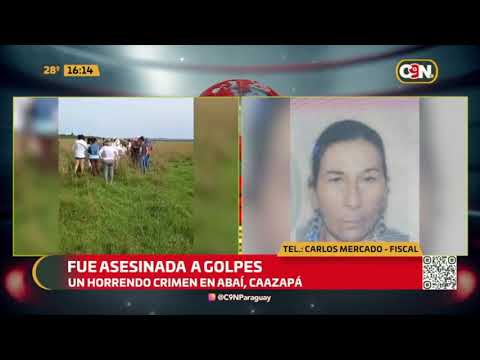 Mujer fue asesinada a golpes en Caazapá