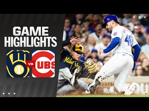 Brewers vs. Cubs Game Highlights (7/22/24) | MLB Highlights