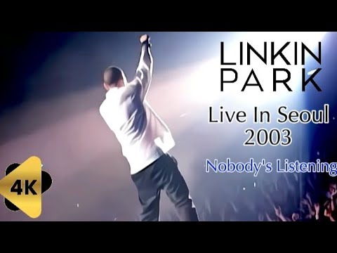 Nobody's Listening (Live In Seoul 2003) 4K/60fps