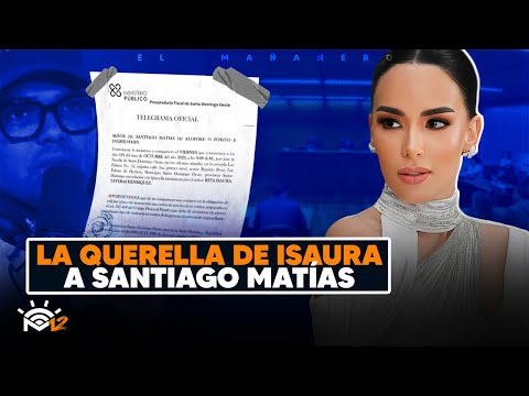 Manolo revela intento de acuerdo - La querella de Isaura Taveras a Santiago Matías - El Bochinche