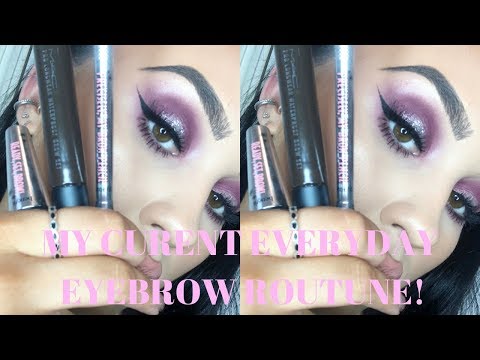 MY EVERYDAY BROW ROUTINE 2018 | Abigail Tamsin