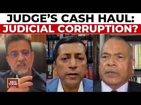 Burnt Cash At Judge's Home: Credibility Of Higher Judiciary On Trial? India Today Debate