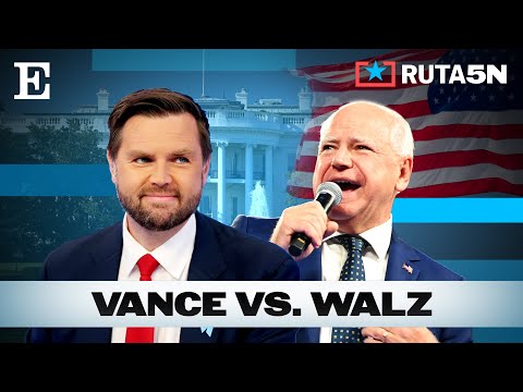 PROGRAMA ESPECIAL EE.UU | Debate entre los vicepresidentes Tim Walz y J. D. Vance | EL PAÍS