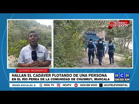 Hallan cadáver de un hombre en río de Marcala, La Paz