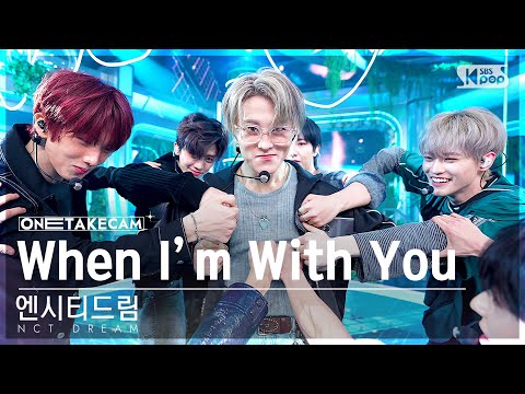 [단독샷캠4K] 엔시티 드림 'When I'm With You' 단독샷 별도녹화│NCT DREAM ONE TAKE STAGE│@SBS Inkigayo 241117