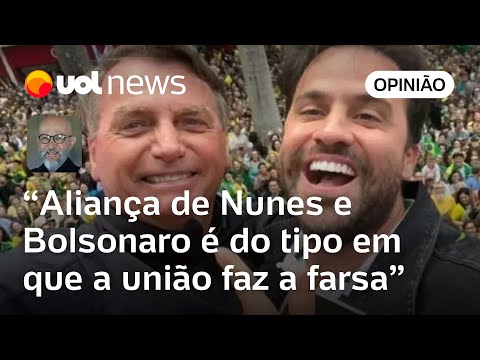 Pablo Marçal em alta mostra que aliança de Nunes e Bolsonaro é do tipo 'união faz a farsa' | Josias