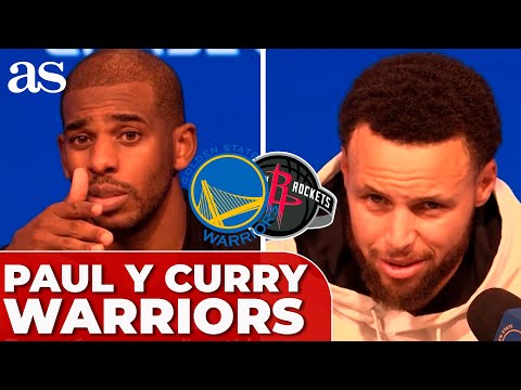 STEPHEN CURRY | ROCKETS vs WARRIORS | Curry y PAUL analizan el PARTIDO