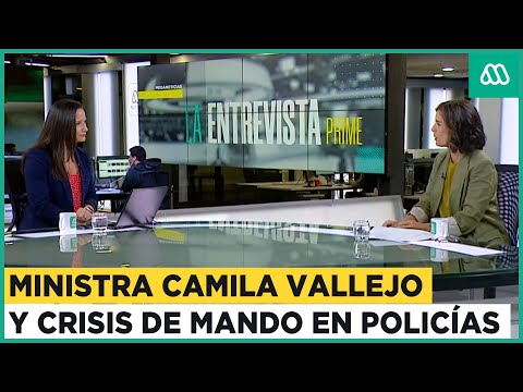 La Entrevista Prime | Ministra Vallejo responde sobre crisis de policías y dichos de Fiscal Nacional