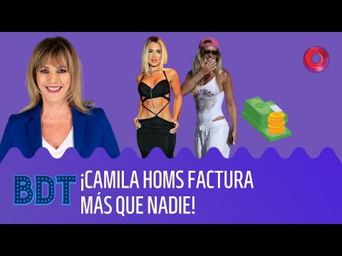 ¡Ya no llora, factura!: Camila Homs no para de facturar en Punta del Este