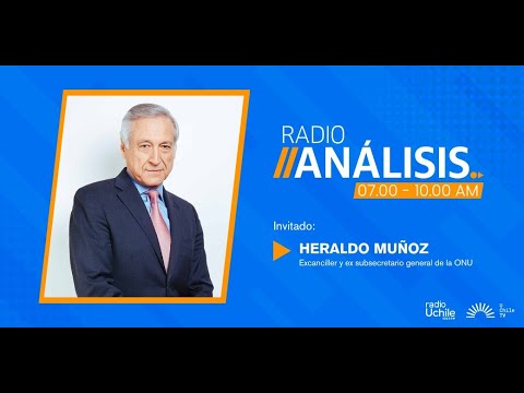 Heraldo Muñoz - Primera edición radioanálisis 19-04-2024