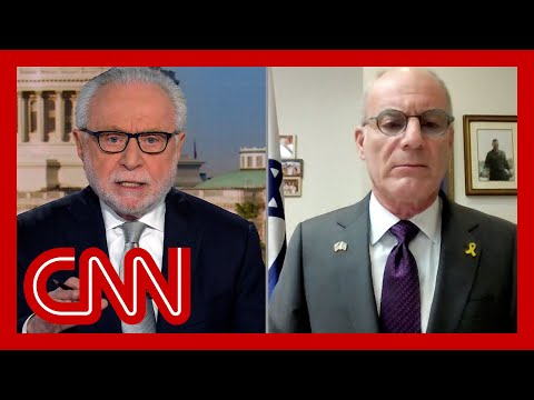 Israeli ambassador pushes back on claims that Israel is preventing aid distribution in Gaza
