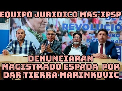 ABOGADO WILFREDO CHAVEZ DENUNCIARAN PENALMENTE MAGISTRADO ESPADA Y HURTADO POR TIERRAS MARINKOVIC
