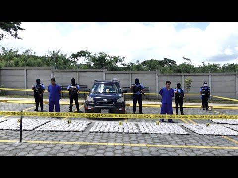 Policía Nacional realiza otro golpe al narcotráfico en Managua