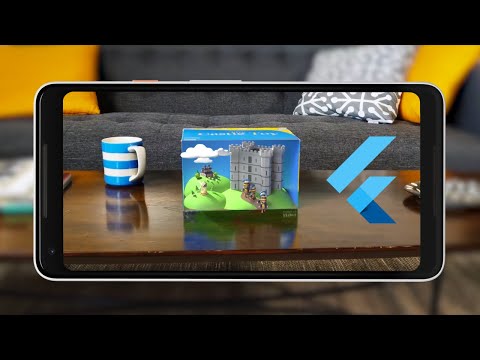 Flutter ARCore Image Tracking || AR Image Object App – Flutter 2 Augmented Reality Tutorial 2021