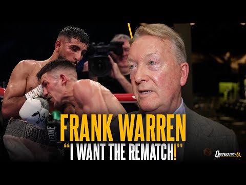 “I want the rematch!” Frank Warren gives honest thoughts on Liam Davies’ shock World Title Loss 💥