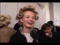 julia dunstall being interviewed at lacoste fw 07