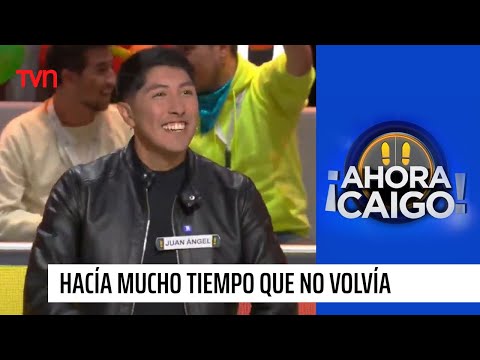 Juan Ángel: “Es nostálgico volver a TVN” | ¡Ahora Caigo!