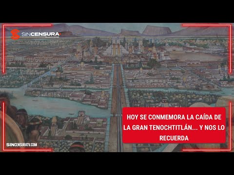 #HOY se conmemora la caída de la gran TENOCHTITLÁN… y Sevilla nos lo recuerda