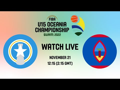 Northern Mariana Islands v Guam | Full Basketball Game | FIBA U15 Women's Oceania Championship 2022