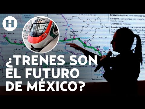 Claudia Sheinbaum sigue los pasos de AMLO y presenta Plan Ferroviario con tres nuevas rutas