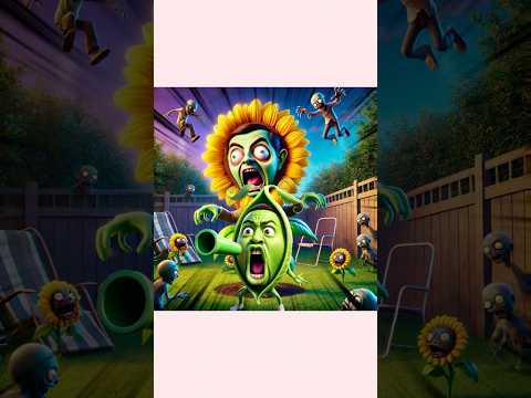 Plants and Zombies part 1 🌱Mr.Bean z Dwayne x Peele #brainrot #memes #mrbean #funny #aivideo