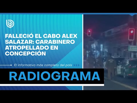Falleció el Cabo Alex Salazar: Carabinero atropellado por venezolano en Concepción