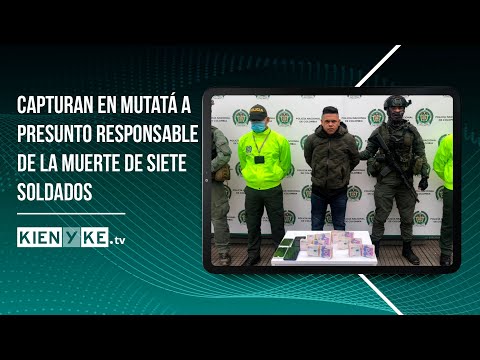 Capturan presunto responsable de ataques contra la fuerza pública en Frontino, Antioquia