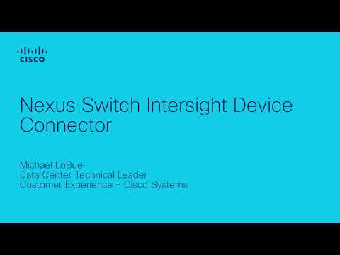 Nexus Switch Intersight Device Connector