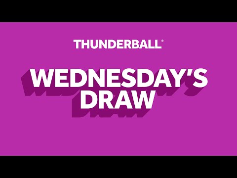 The National Lottery Thunderball draw results from Wednesday 04 March 2026
