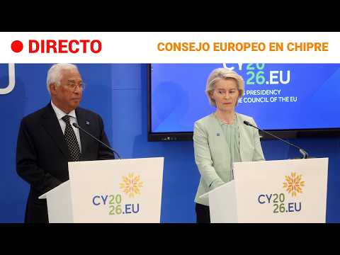 🔴 DIRECTO | RUEDA DE PRENSA del CONSEJO EUROPEO tras la CUMBRE en CHIPRE | RTVE Noticias