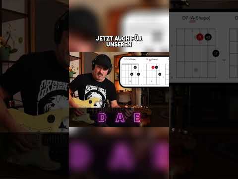 D7 mit nur 3 Blues-Shapes! 🤯 Vergiss den Rest #shorts