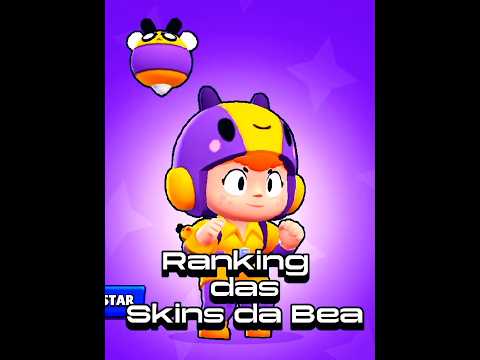 Rankeando Skins da Bea-da pior até a melhor🔥 #brawlstars
