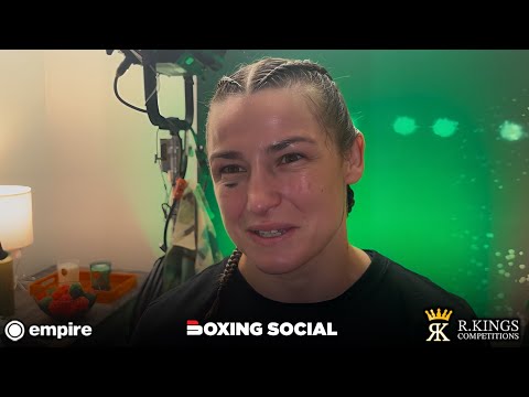 KATIE TAYLOR INSTANT REACTION TO BEATING AMANDA SERRANO TRILOGY WIN