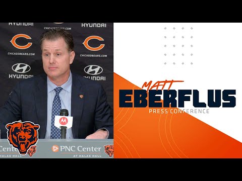 Matt Eberflus opening statement: 'We will play with maximum effort' | Chicago Bears video clip