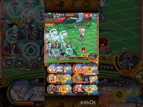 海賊王への軌跡 VSベガパンク 撃破Lv200想定 自陣·フレンド新キャラ未使用完全無特攻編成 推定1兆～[トレクル][OPTC][PKA]