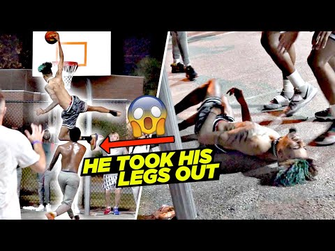DIRTIEST FOUL IN STREETBALL | East Coast Squad Park Takeover Got OUT OF HAND ðŸ˜±ðŸ˜±
