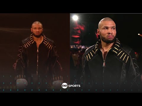 Chris Eubanks Jr.’s highly anticipated ring walk for his ring return in Riyadh 😎 #BeterbievBivol 🇸🇦