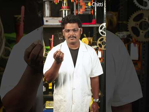 தீக்குச்சி  Magnet-ல ஒட்டுமா?🔥🧲 | Chitti's Experiment | shorts - 01 #magnet #matchstick #chemistry