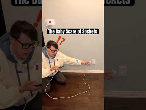 The Baby Scared of Sockets